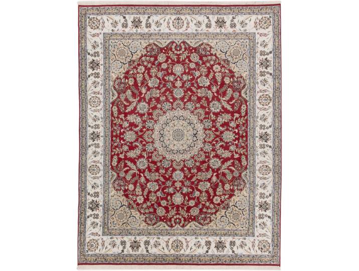 Indo Nain Teppich 246x311 Handgeknüpft Orientteppich