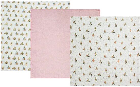 Beatrix Potter Flopsy Baby Collection Muslin Squares Set 3