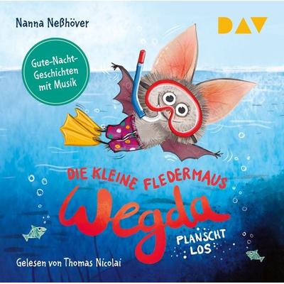 Die kleine Fledermaus Wegda – Teil 2: Wegda planscht los - Nanna Nesshöver, CD, 9783742426659