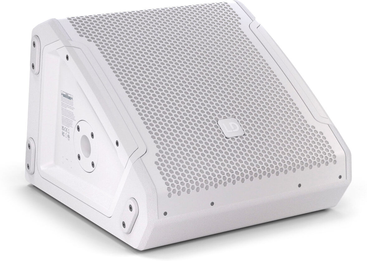 LD Systems Mon 10 A G3 W - 10" Aktiver Koaxialer Bühnenmonitor, Weiß