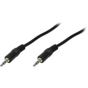 LogiLink Audiokabel CA1049, 1m, 3,5mm Klinke / 3,5mm Klinke