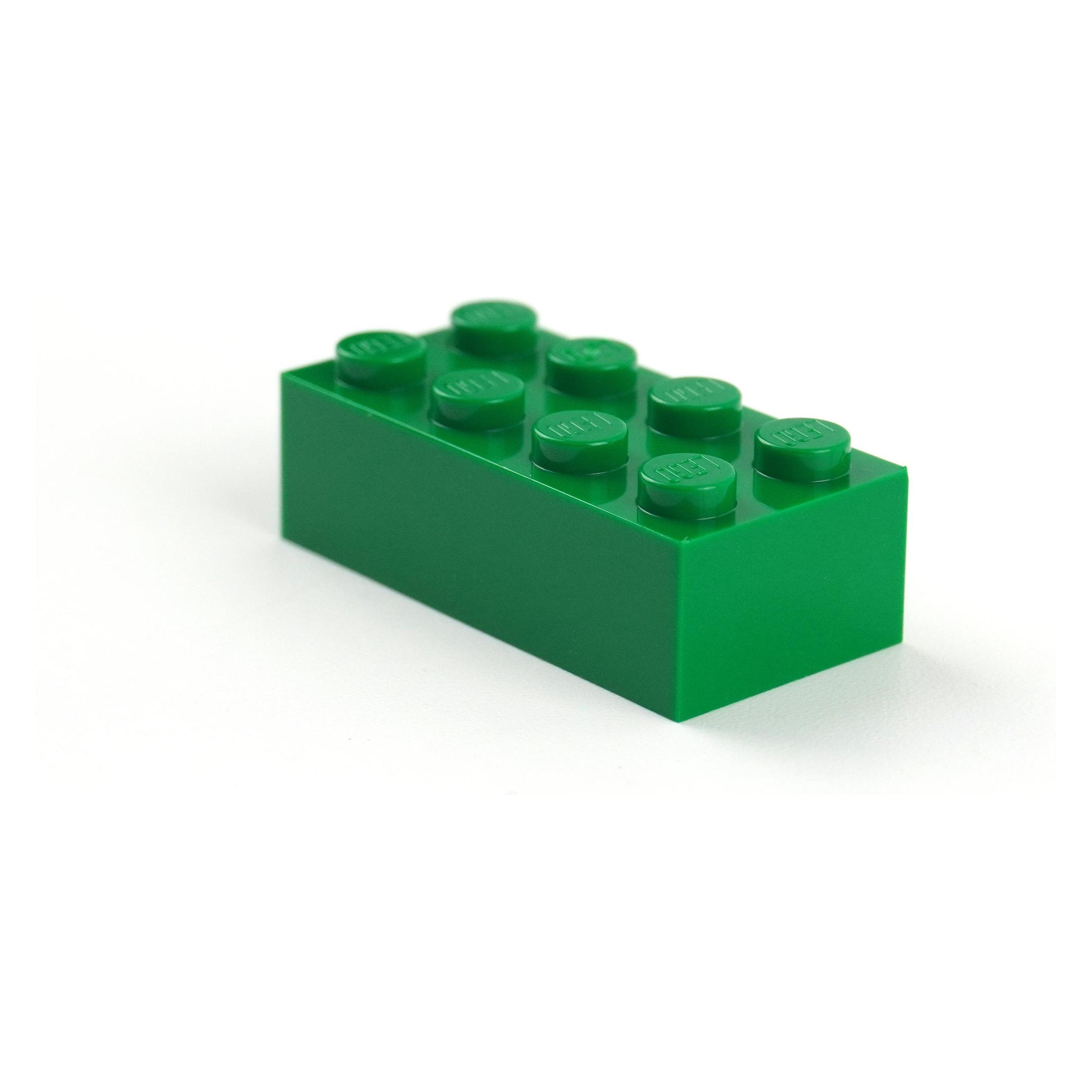 LEGO 2x4 Steine Grün - Classic, Basic, City - green 3001 Menge 1000 Stueck (3001, LEGO Zubehör) (3001)