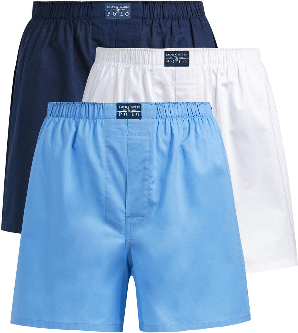 POLO RALPH LAUREN Lot de 3 boxers en coton