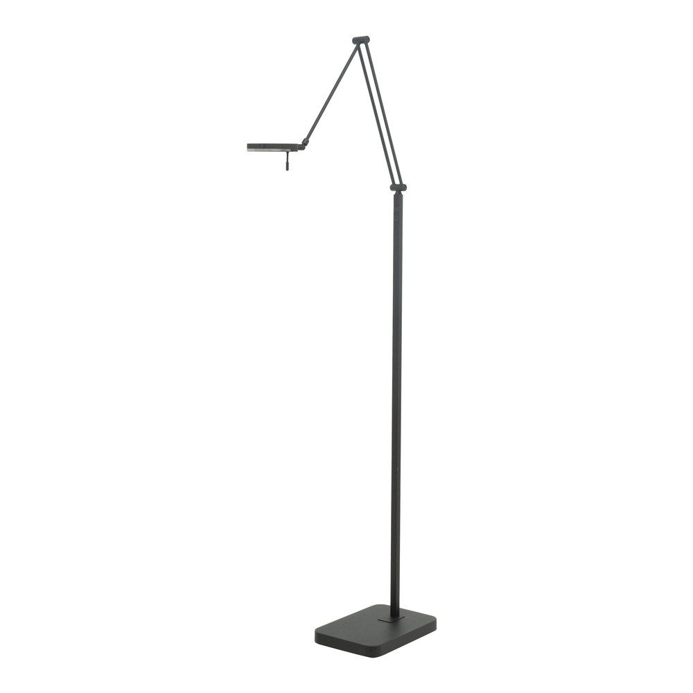 Bolzano Highlight leeslamp zwart metalen vloerlamp