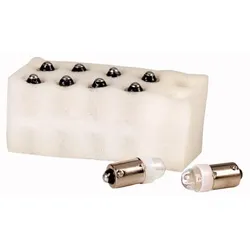 Eaton 261363 LED, BA 9s grün, 12-30VAC/DC, 15mA A22-LED-G  - 10 Stück