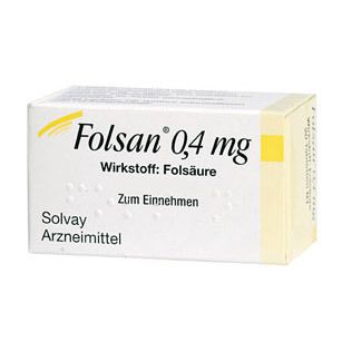 Folsan 0,4 mg Tabletten 20 St