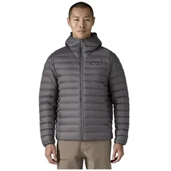 Patagonia Down Sweater Hoody M - Daunenjacke - Herren - Forge Grey w/Forge Grey - L