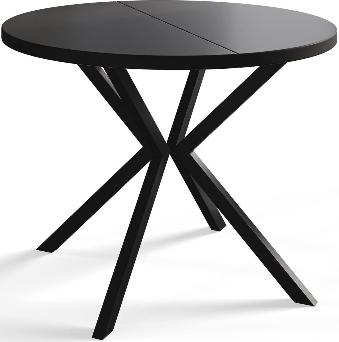 ALPİ Loft Liten Uittrekbare Eettafel - Zwart