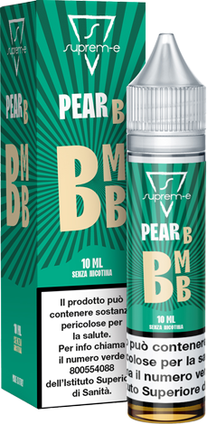Suprem-e Pear Bomb Liquido Mini Shot Mix 10ml Pera Rossa Menta