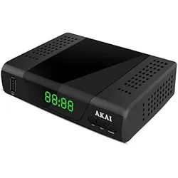Akai Decoder Dvbt-2 Combo Sat Terre T2+S2 Android Smart Bonusok 2tuner (DVB-S2, DVB-T2, CI+-Schacht), TV Receiver