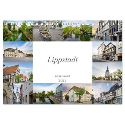 Lippstadt Impressionen (Tischkalender 2027 DIN A5 quer), CALVENDO Monatskalender