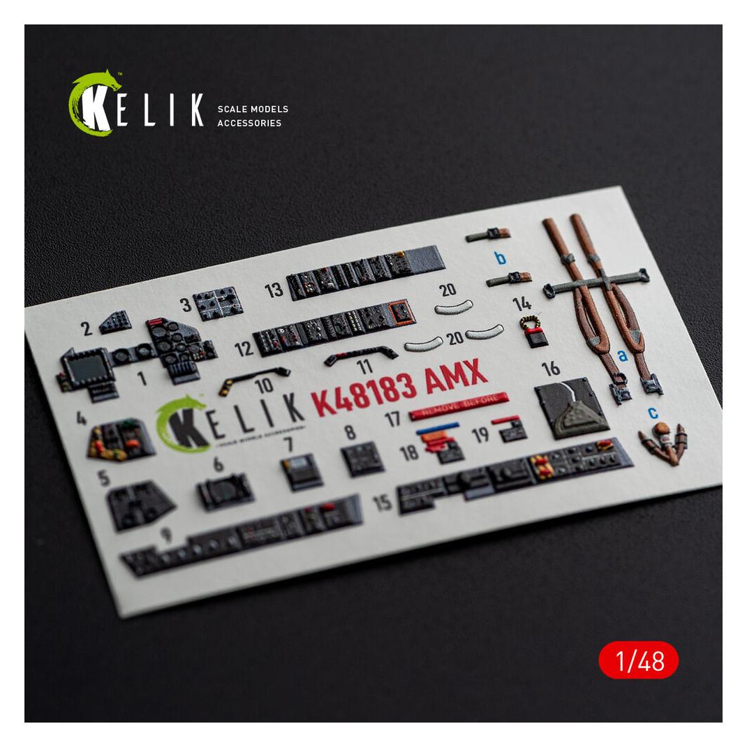 Kelik AMX - interior 3D decals for Hobby Boss (K48183)