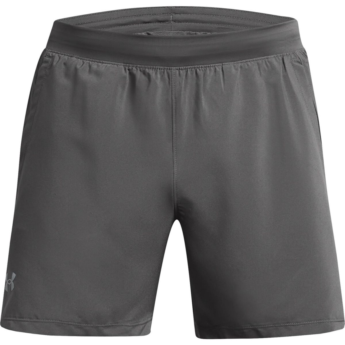 Under Armour Launch 5'' Shorts gray reflective (025) M 1382617-025-MD