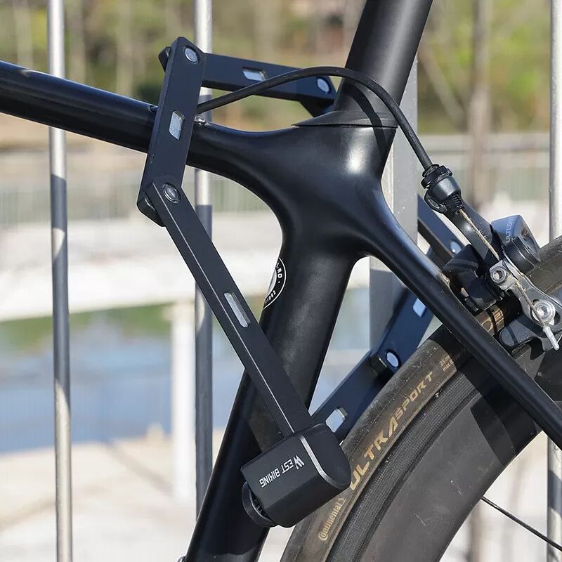 INF Faltschloss: Sichern Sie Ihr Fahrrad mit legiertem Stahl & ABS