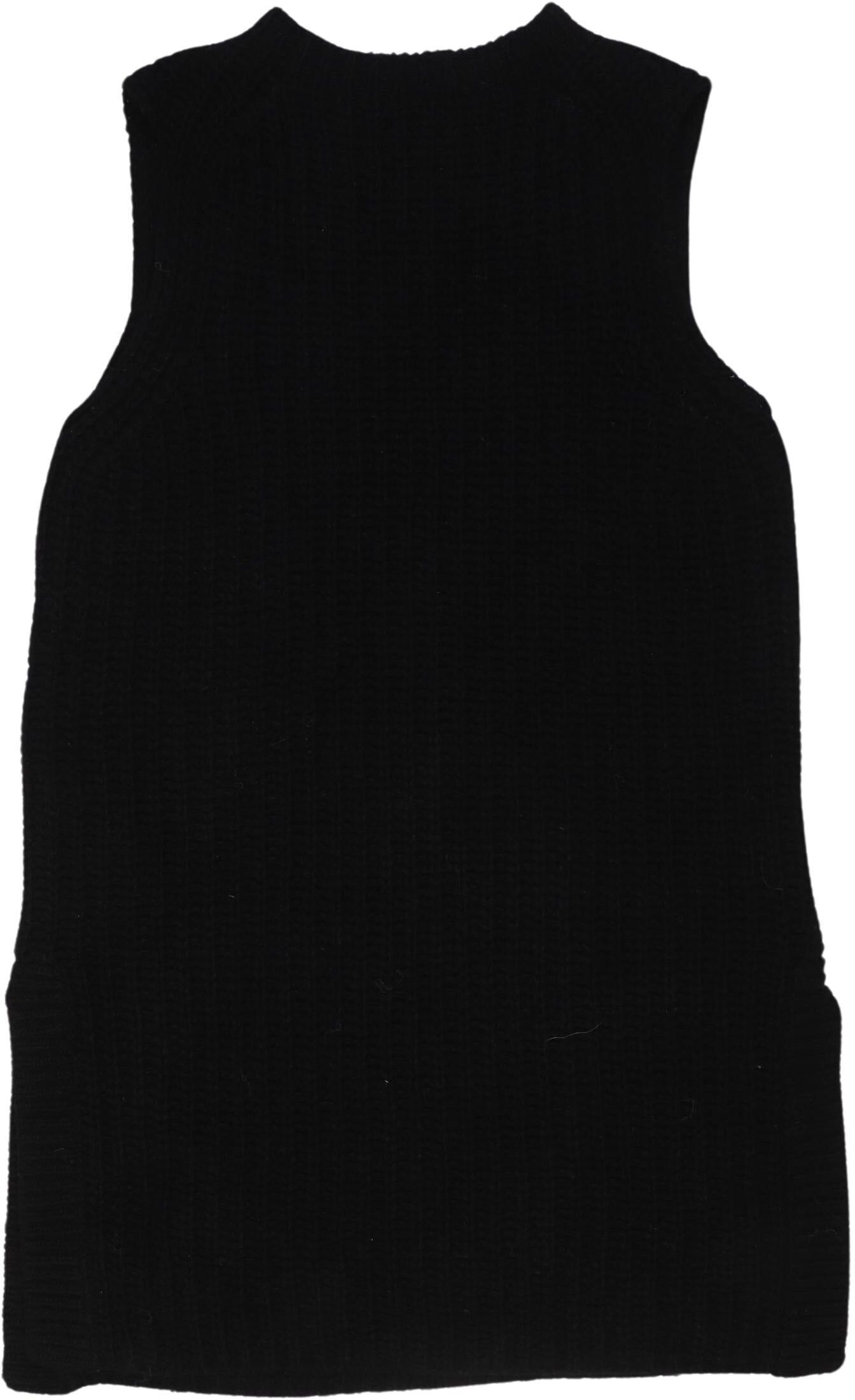 Ganni Damen Pullover, Schwarz, Gr. S, Wolle - Second Hand