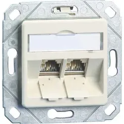 Metz Connect Anschlussdose C6Amodul Upk TN C6Amod-2UPk-180rw