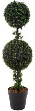 Pure Garden 36-Inch Podocarpus Faux Topiary Tree