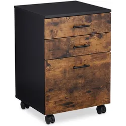 Relaxdays, Rollcontainer, Rollcontainer (40 x 40 x 57.50 cm)