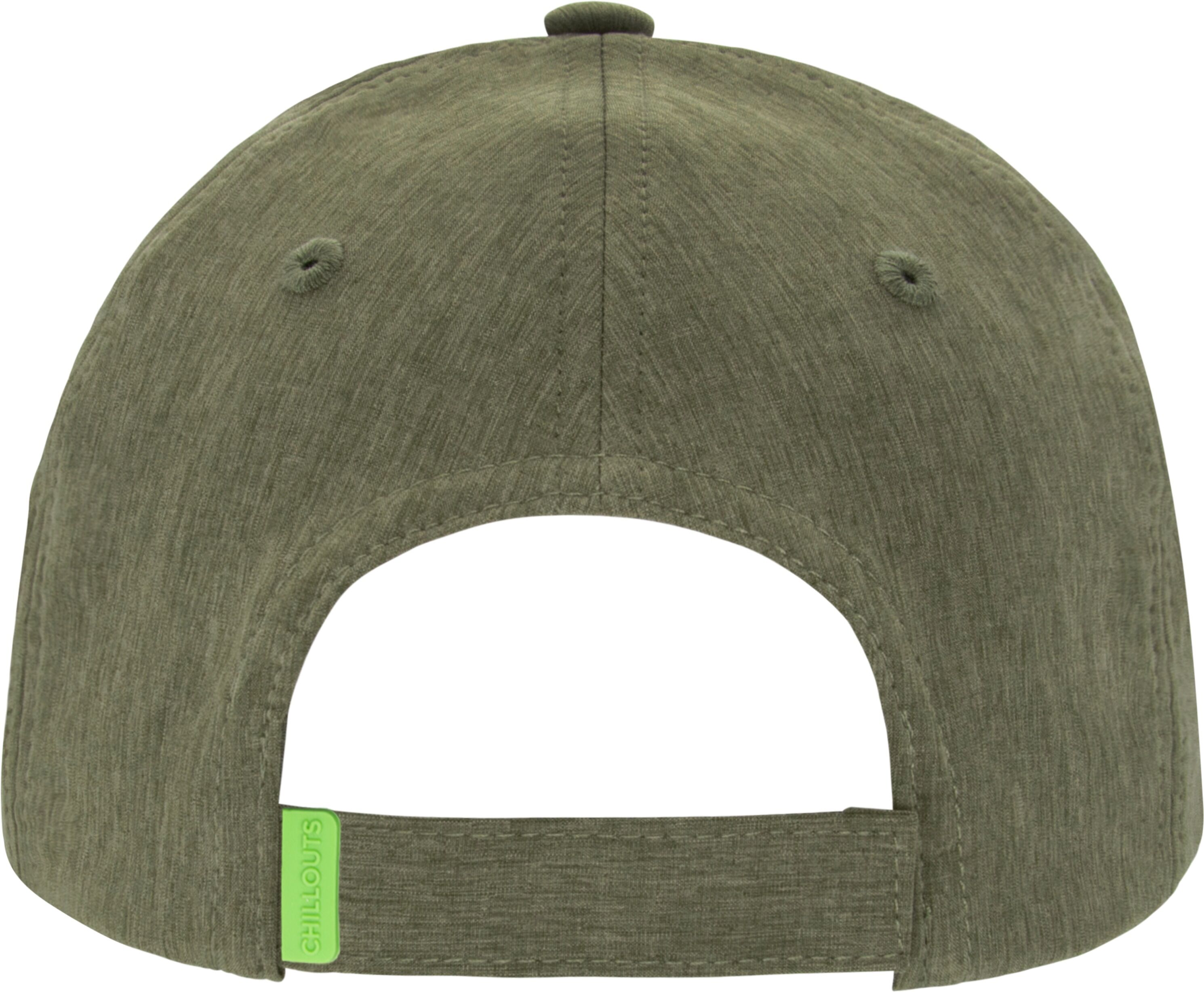 Baseball Cap CHILLOUTS "Eureka Hat", grün (olive), Kunstfaser, Caps Baseball Cap, Sportliche Cap mit minimalistischem Design olive Einheitsgröße
