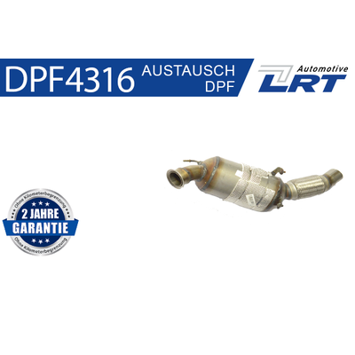 LRT Ruß-/Partikelfilter, Abgasanlage DPF4316 für BMW