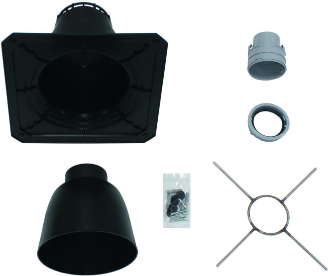 Vaillant Schachtabdeckung Ø 80 PP 303510 Grundelemente Set 1
