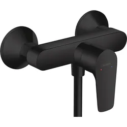 hansgrohe Talis E Einhebel- Brausemischer Aufputz, 71760670, Farbe: Mattschwarz