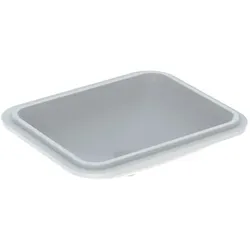 Geberit VariForm Unterbauwaschtisch 500767012 58x49cm, ohne Hahnloch, Überlauf, rechteckig, weiß