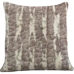 Kissenhülle Fell BUGATTI (BL 50x50 cm) - beige - BL 50x50 cm