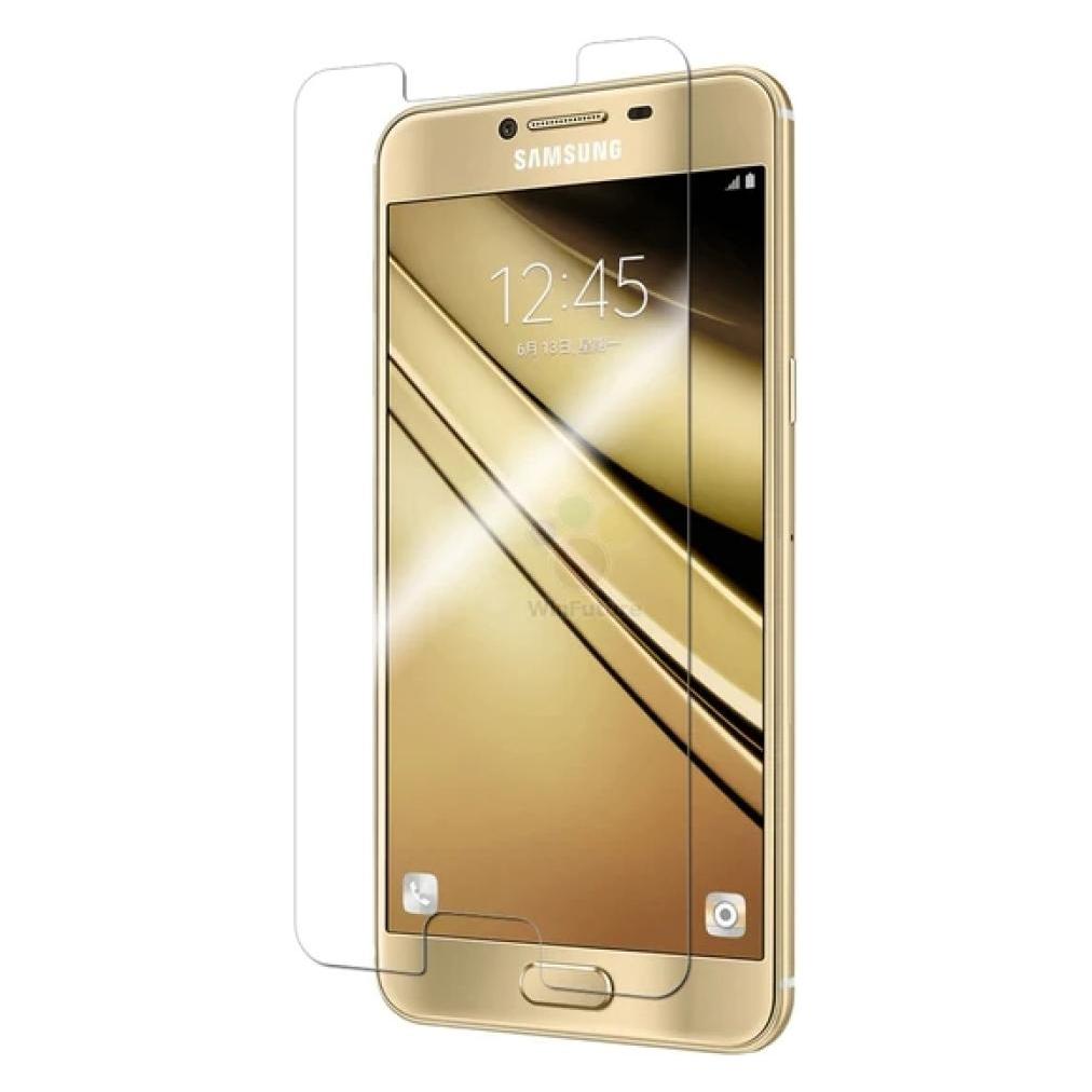 Screenguard Samsung Galaxy C7 Panzerglas Schutzfolie Case Friendly Design (Samsung Galaxy C7) (00022009)