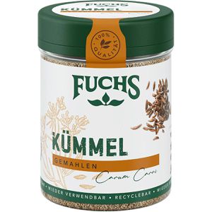 Fuchs Kümmel Premium Qualität, gemahlen, im Streuer, 55 g