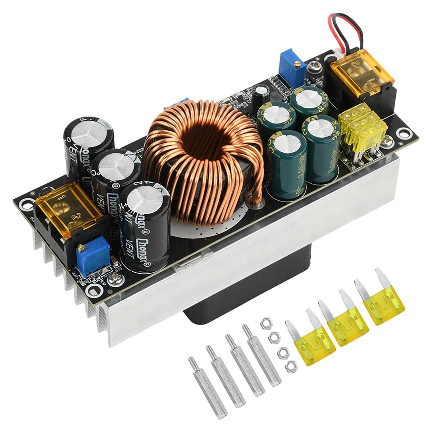Dripio Step-up converter 1800W 40A DC-DC boost converter 14-85V naar 14-120V