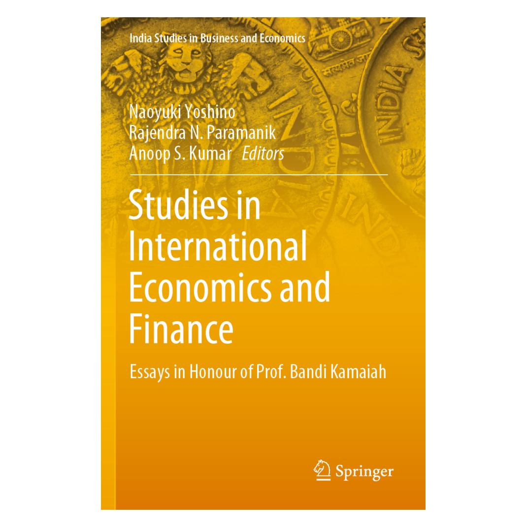 Springer Studies in International Economics and Finance (Englisch, Softcover, Anoop S. Kumar, Naoyuki Yoshino, Rajendra N. Paramanik) (56945054)