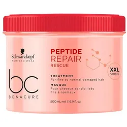 500ml Schwarzkopf Professional BC BONACURE Peptide Repair Rescue Treatment XXL