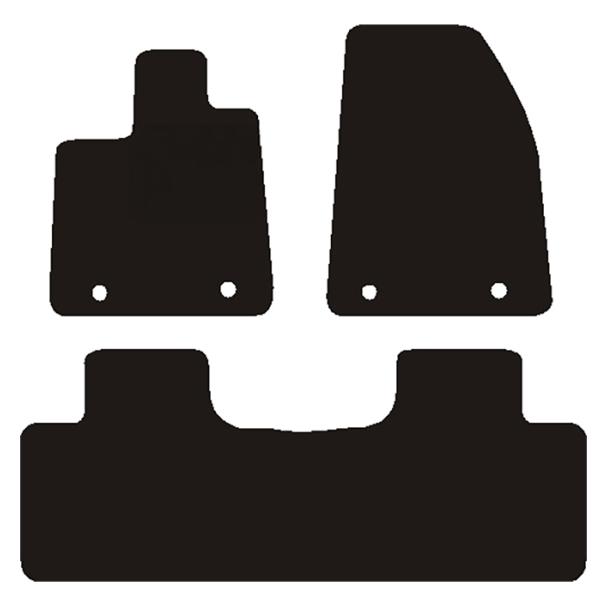 Default Bilmåtter MGS6 EV 2026- Velour (830 MG1011)