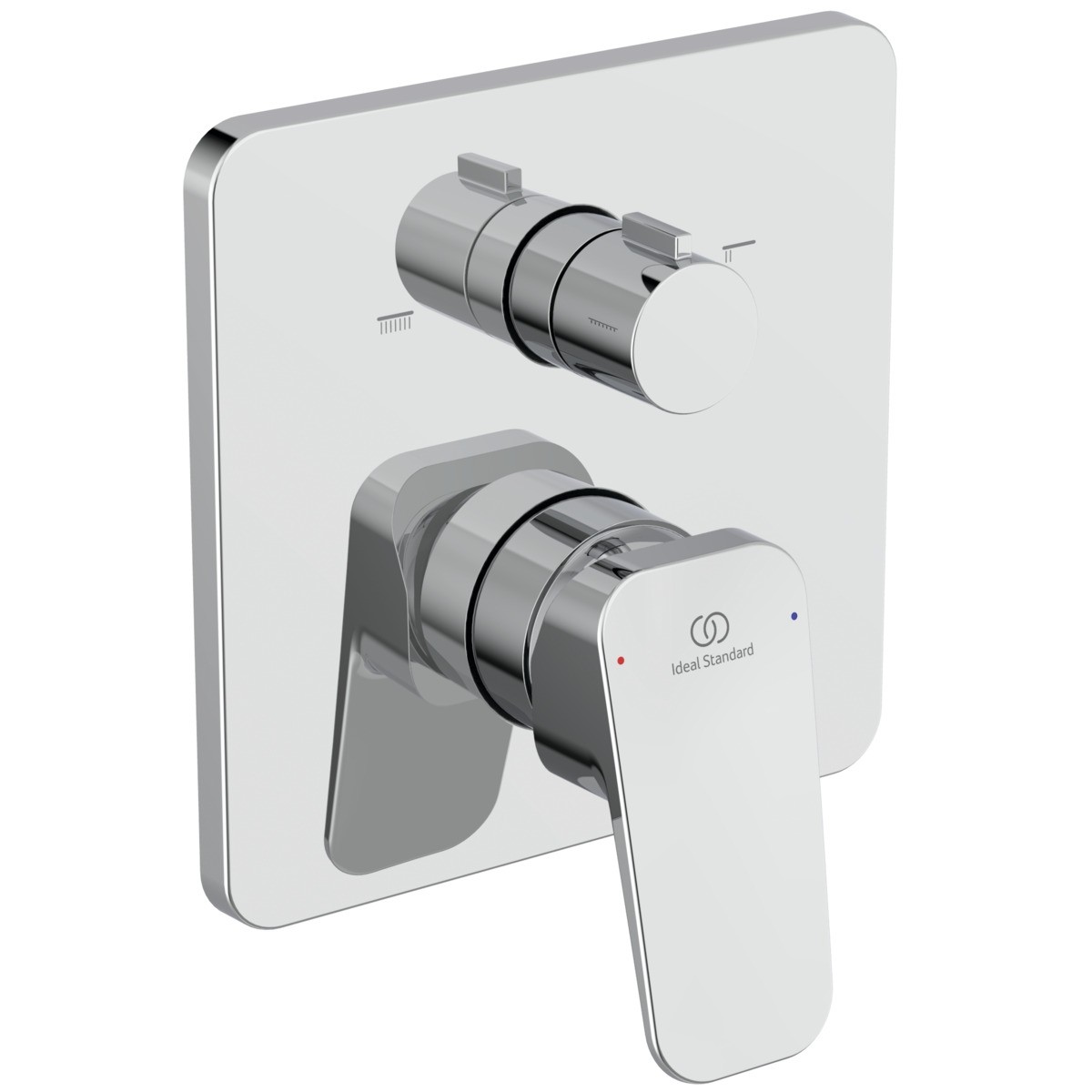 Ideal Standard Unterputz-Badearmatur Ceraplan 157x71x185mm Chrom, A8719AA A8719AA