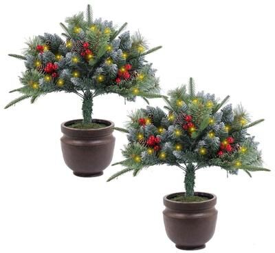 Multicon Wholesale Hub Lighted Christmas Tree, Artificial Xmas Tree With LED Beads, Indoor & Outdoor Holiday Decor Lighted Christmas Tree, Artificial Xmas Tree With LED Beads, Indoor & Outdoor Holiday Decor