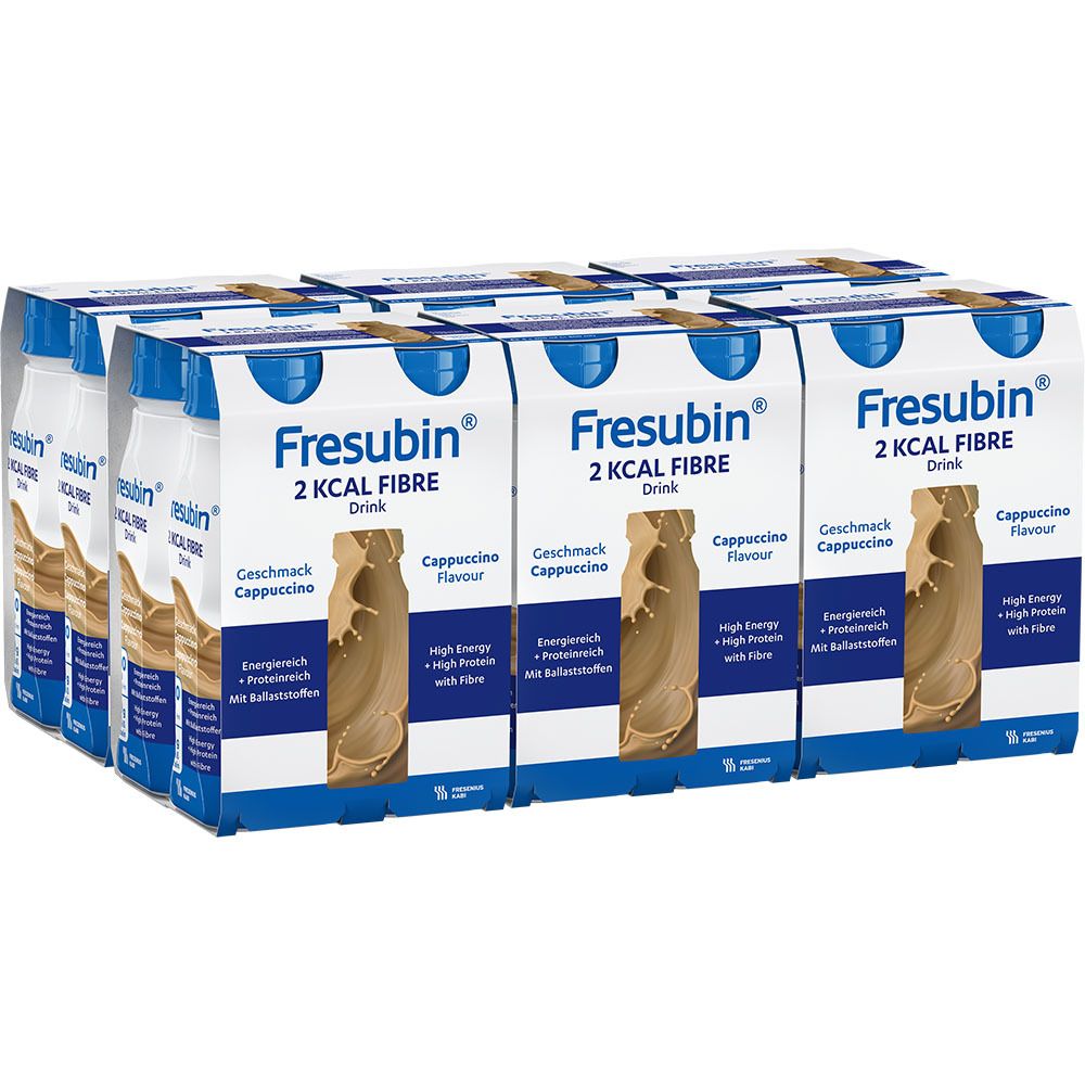 Fresubin 2 kcal Fibre Drink Cappuccino Trinkfl. 24x200 ml Lösung