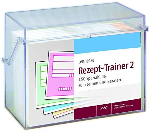 Kirsten Lennecke - Rezept-Trainer 2: 150 Spezialfälle zum Lernen und Beraten - Preis vom 09.10.2026 07:28:09 h