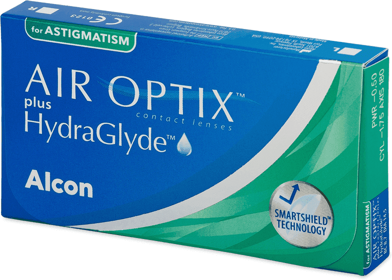 Alcon Air Optix plus HydraGlyde for Astigmatism (3 lenti)