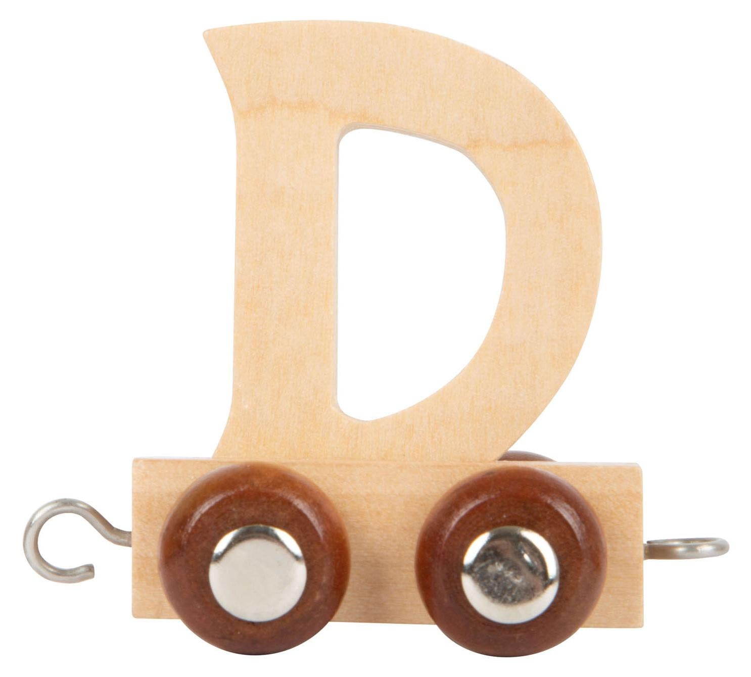 Small Foot Houten letterset D - 12 stuks speelgoedletters