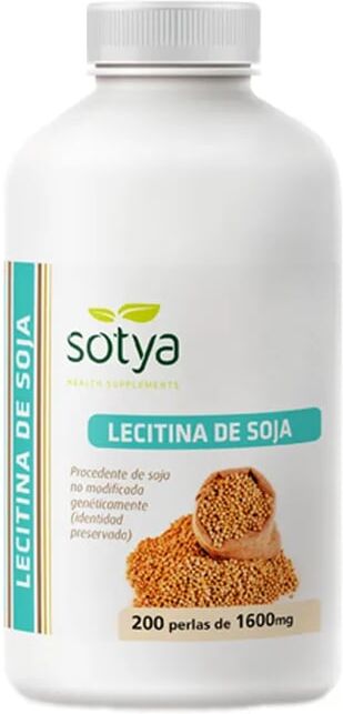 Sotya LECITINA DE SOJA 1600mg 200 Pérolas