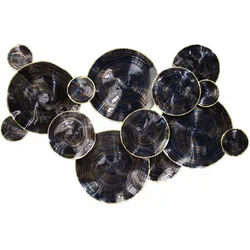 WANDDEKO Schwarz 117/72,5 cm