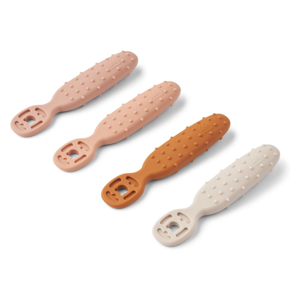 Liewood - Caelia Baby Learning Spoon 4-Pack (71365586)