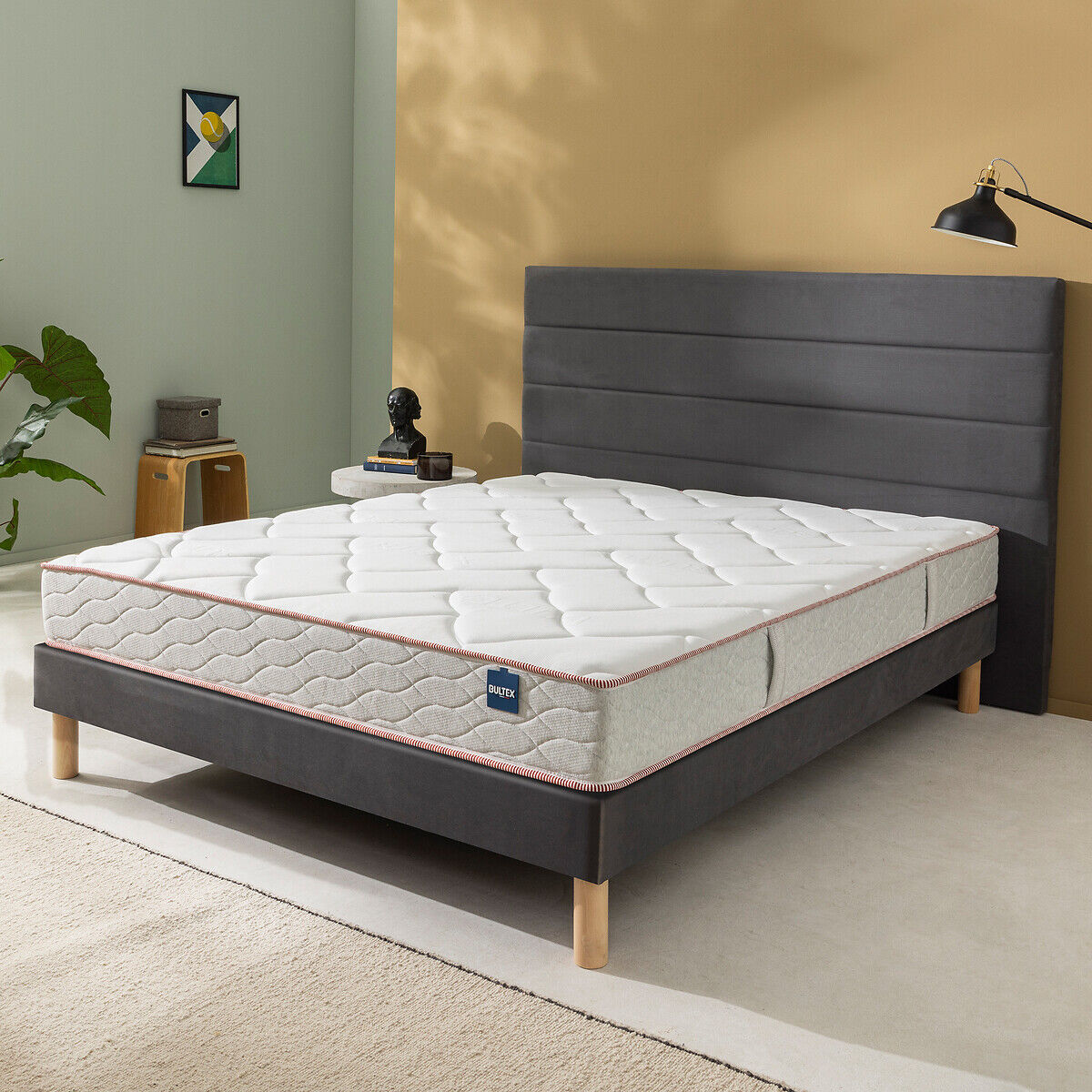 Ensemble matelas Bultex Exploit et sommier