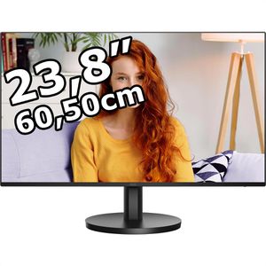AOC Monitor 24B3HA2, 23,8 Zoll, Full HD 1920 x 1080 Pixel, 1 ms, 100 Hz