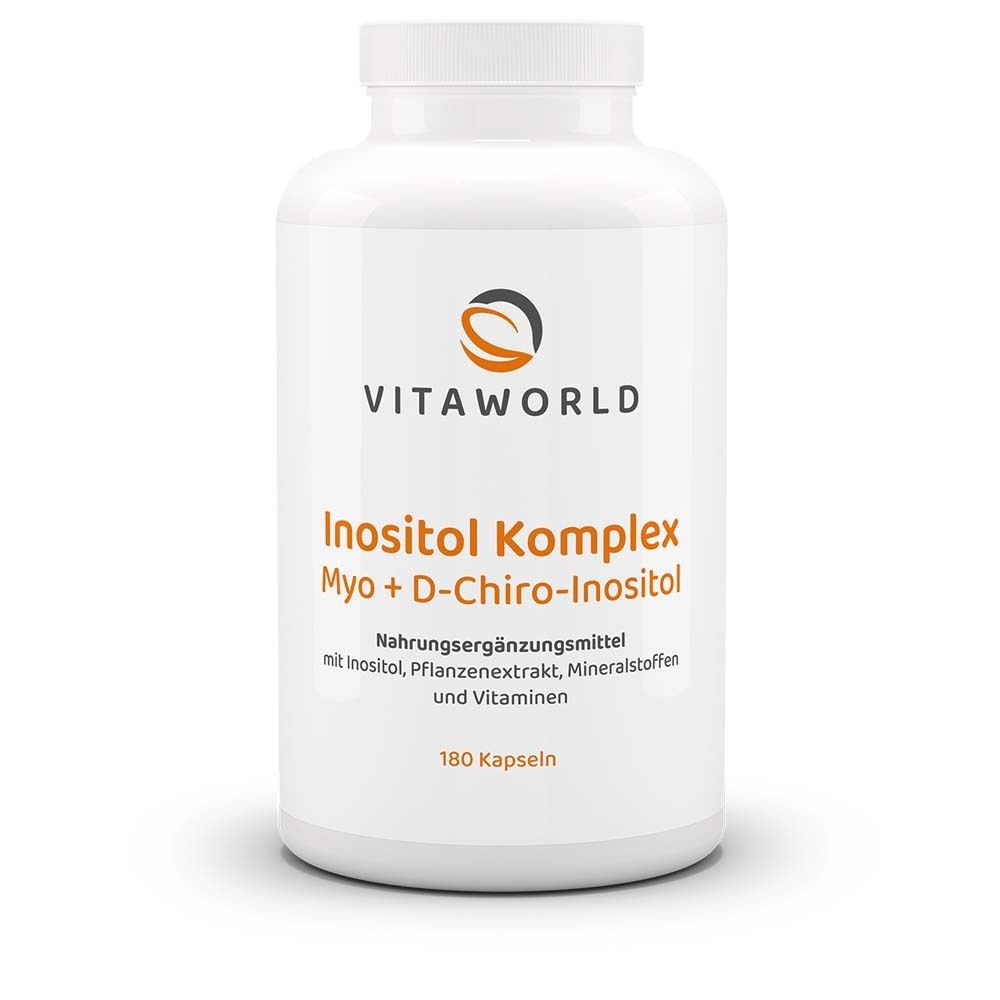 Inositol Komplex Myo+D-Chiro-Inositol Kapseln 180 St