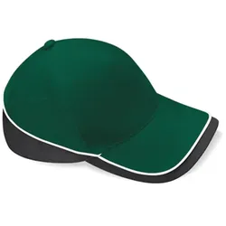 Basecap Teamwear Competition "CB171" - Bottle Green/Black/White