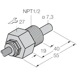 Turck Eintauchsensor FCS-N1/2A4-NAEX