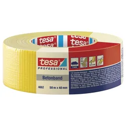 tesa Professional 4662 Betonband 48mmx50m gelb