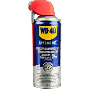WD-40 Multifunktionsöl 49394,Specialist Trockenschmierspray, silikon-, PTFE- und Harzfrei, für innen & außen, Spray 400 ml